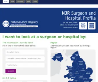 NJrsurgeonhospitalprofile.org.uk(NJrsurgeonhospitalprofile) Screenshot