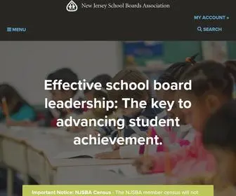 NJsba.org(New Jersey School Boards Association) Screenshot