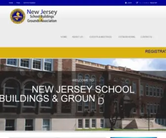 NJSbga.org(New Jersey School Building & Grounds Association) Screenshot