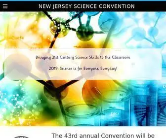 NJscienceconvention.org(New Jersey Science Convention (NJSC)) Screenshot