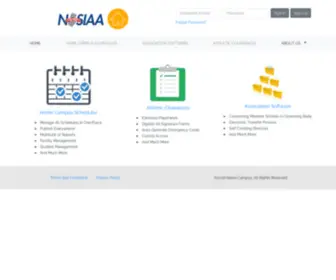 Njsiaahome.org(NJSIAA) Screenshot