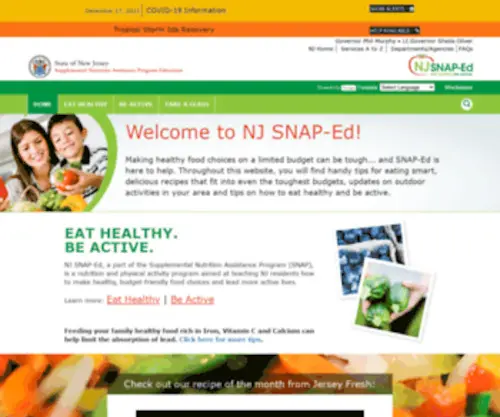 NJsnap-ED.org(NJ SNAP) Screenshot