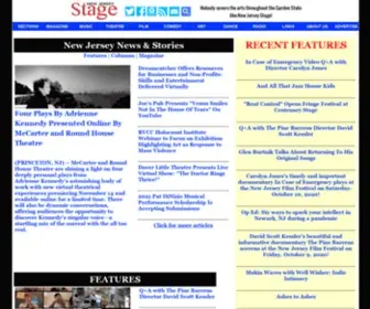 NJstage.com(New Jersey arts and entertainment news) Screenshot