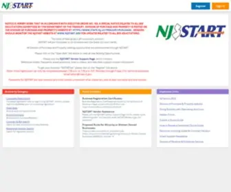 NJstart.gov(NJstart) Screenshot