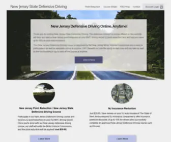 NJstatedefensivedriving.com(New Jersey Defensive Driving Course) Screenshot