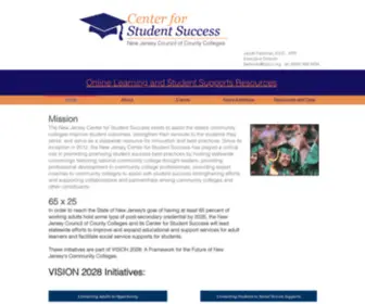 NJstudentsuccess.org(New Jersey Center for Student Success) Screenshot