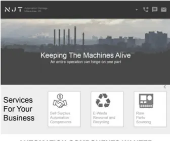 Njtautomation.com(NJT Automation Salvage) Screenshot