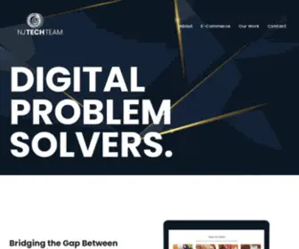 Njtechteam.com(Web Design Company) Screenshot