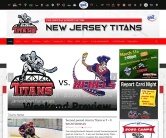 Njtitansnahl.com(New Jersey Titans) Screenshot