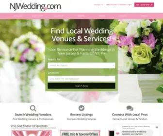 Njwedding.com(NJ Wedding Venues) Screenshot