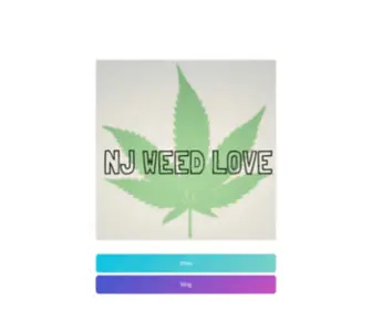 Njweedlove.com(NJ Weed Love) Screenshot