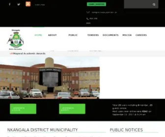 Nkangaladm.gov.za(Nkangala District Municipality) Screenshot