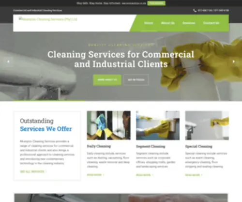Nkanyisocleaning.co.za(Commercial and Industrial Cleaning Services) Screenshot