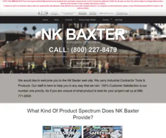 Nkbaxter.com(NK Baxter) Screenshot