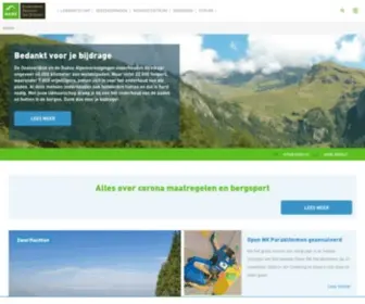 NKBV.nl(Bergwandelen, alpinisme, sportklimmen, boulderen) Screenshot