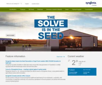 Nkcanada.com(Syngenta Canada) Screenshot