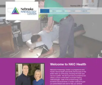 NKchealth.com(Nebraska Kinesiology Center) Screenshot