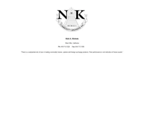 Nkcommoditybrokers.com(Nkcommoditybrokers) Screenshot