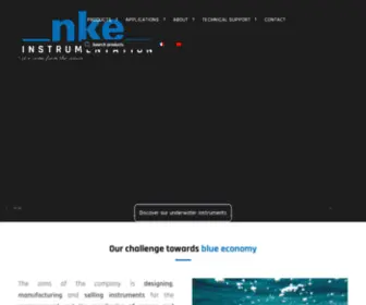 Nke-Instrumentation.com(Nke instrumentation) Screenshot