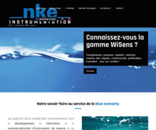 Nke-Instrumentation.fr(Nke instrumentation) Screenshot