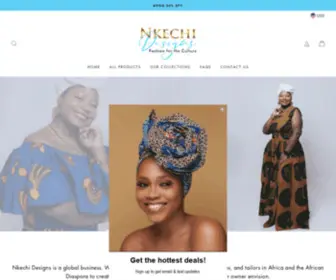 Nkechidesigns.com(Nkechi Designs) Screenshot