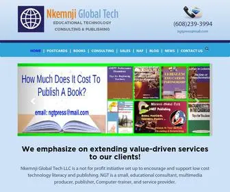 NkemnjiGlobaltech.com(Nkemnji Global Tech) Screenshot