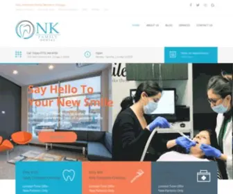 Nkfamilydental.com(NK Family Dental) Screenshot