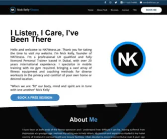 Nkfitness.ae(Certified Dubai Personal Trainer) Screenshot