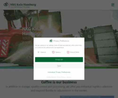 NKG-Kala.com(Landing page) Screenshot