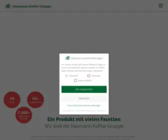 NKG.de(Neumann Kaffee Gruppe is the world's leading green coffee service group) Screenshot