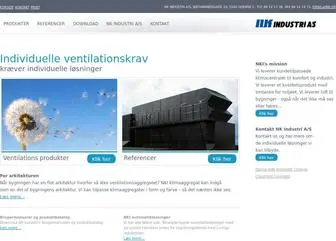 Nki.dk(Klimacentraler og ventilation) Screenshot