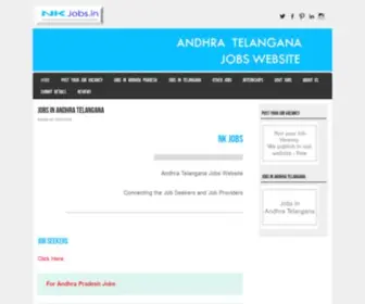 Nkjobs.in(Andhra Telangana Jobs) Screenshot