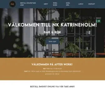 Nkkatrineholm.se(NK Katrineholm) Screenshot