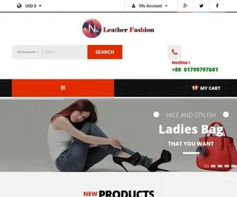 Nkleatherfashion.com(NK Leather Fashion) Screenshot