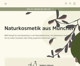 NKM-Atelier.de(Unsere NKM Startseite) Screenshot