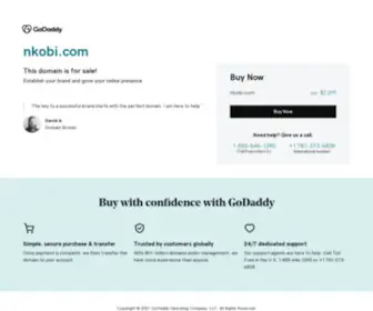 Nkobi.com(Future home of) Screenshot