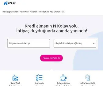 Nkolaykredi.com.tr(N Kolay Kredi N Kolay Kredi) Screenshot