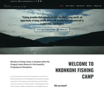 Nkonkonifishingcamp.co.za(Nkonkoni Fishing Camp and Family Chalets) Screenshot