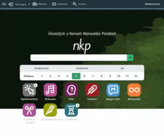 NKP.hu(Okostankönyv) Screenshot