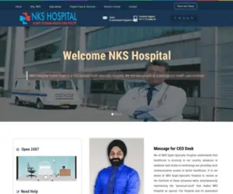 NKshospital.com(NKshospital) Screenshot