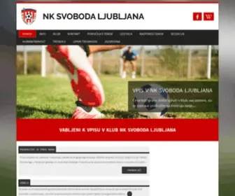 NKsvoboda.si(Nk svoboda ljubljana) Screenshot