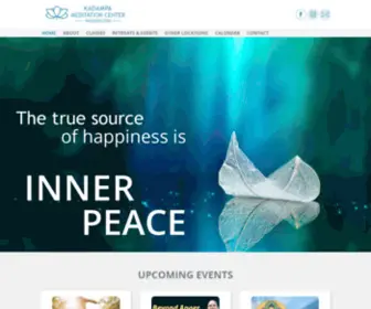 NKT-KMC-Washington.org(Meditation and Modern Buddhism Seattle) Screenshot
