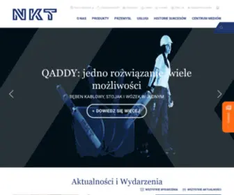 NKT.com.pl(Rozwiązania kablowe) Screenshot