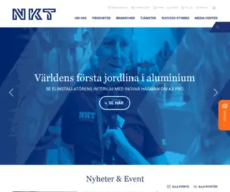 NKT.se(NKT) Screenshot