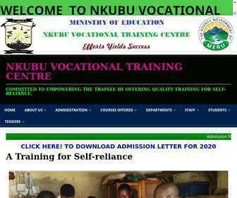 Nkubuvtc.ac.ke(Nkubu Vocational Training Centre Title of the document) Screenshot