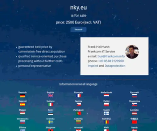 NKY.eu(Index English) Screenshot