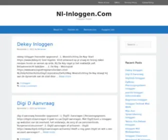 NL-Inloggen.com(Inloggen Daten) Screenshot