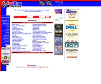 Nlamerica.com(NetLine America) Screenshot