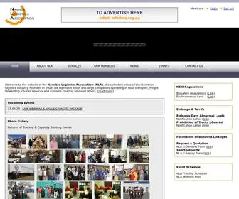 Nla.org.na( Home) Screenshot