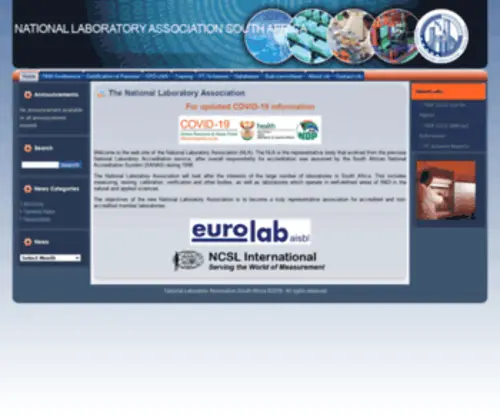 Nla.org.za(South Africa) Screenshot